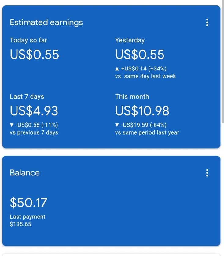 payment received adsense